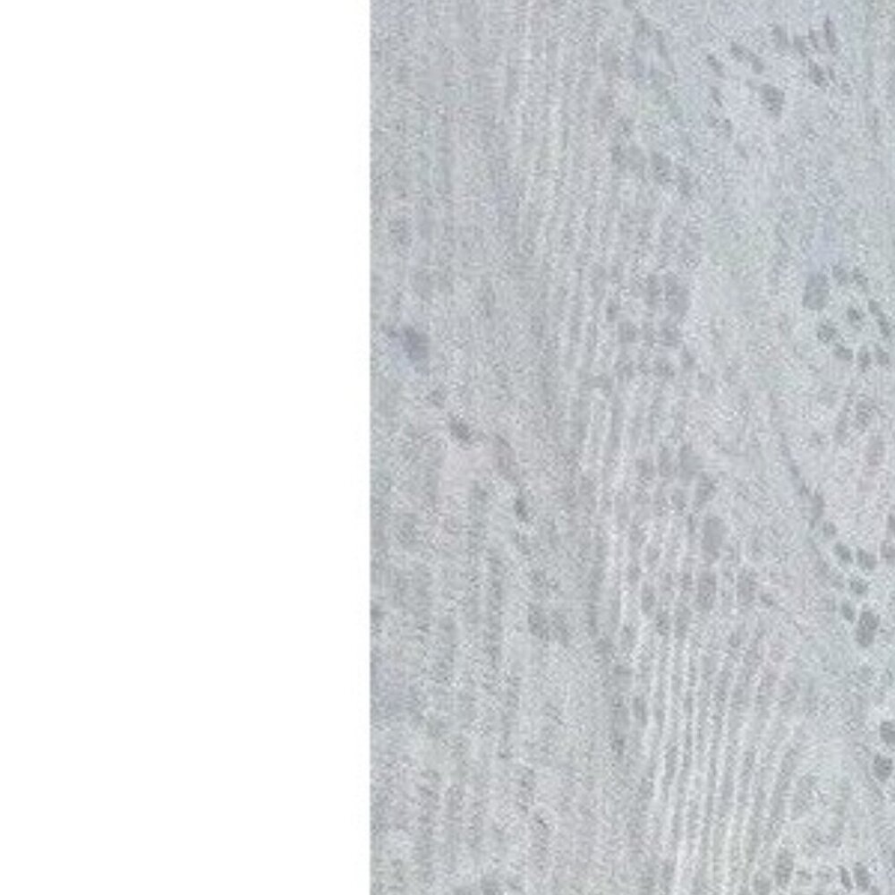 Vintage Floral Lace tablecloth 72x54 Ecru